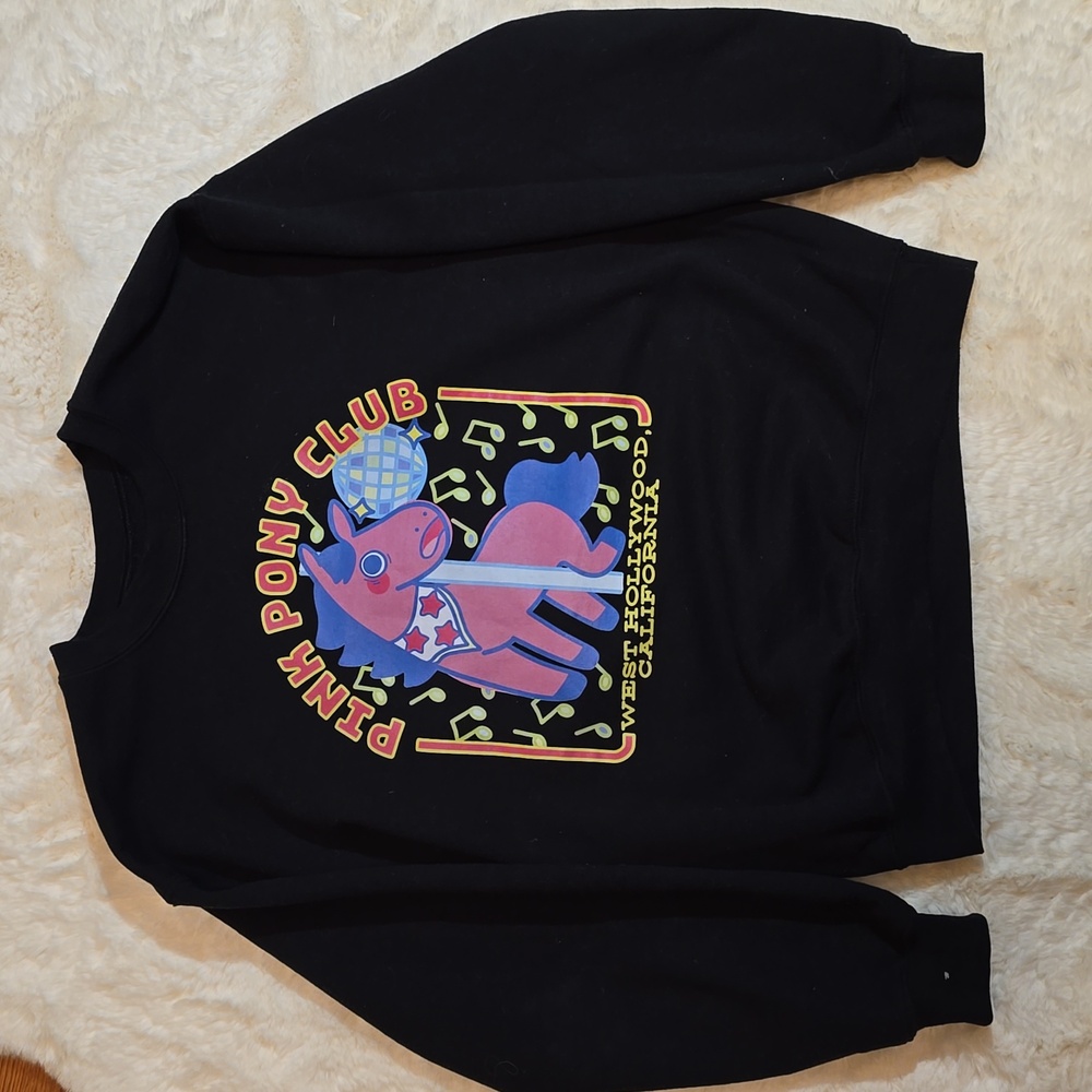Pink Pony Club Crewneck Sweater